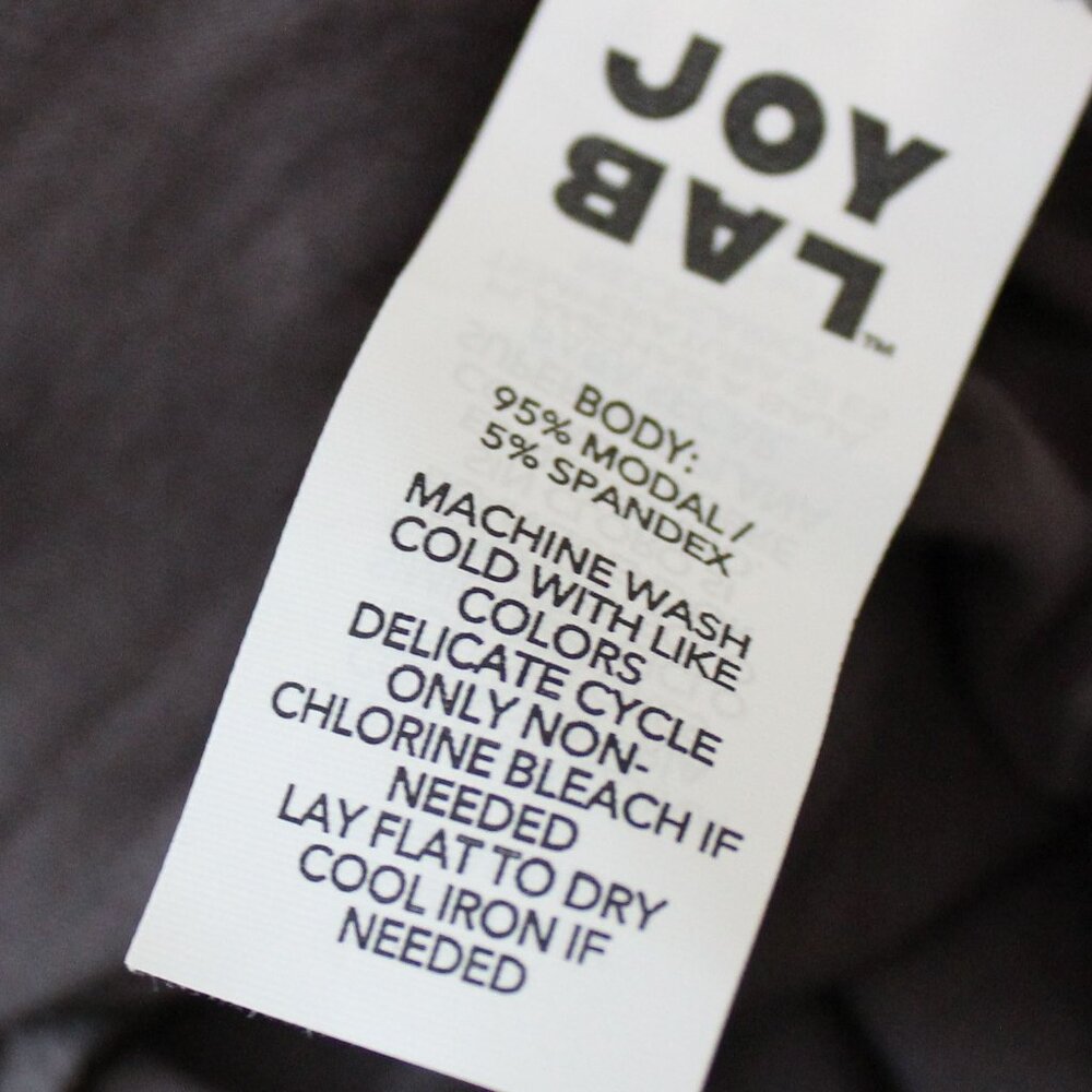 NWT JoyLab Draped wrap workout top - Picture 4 of 5
